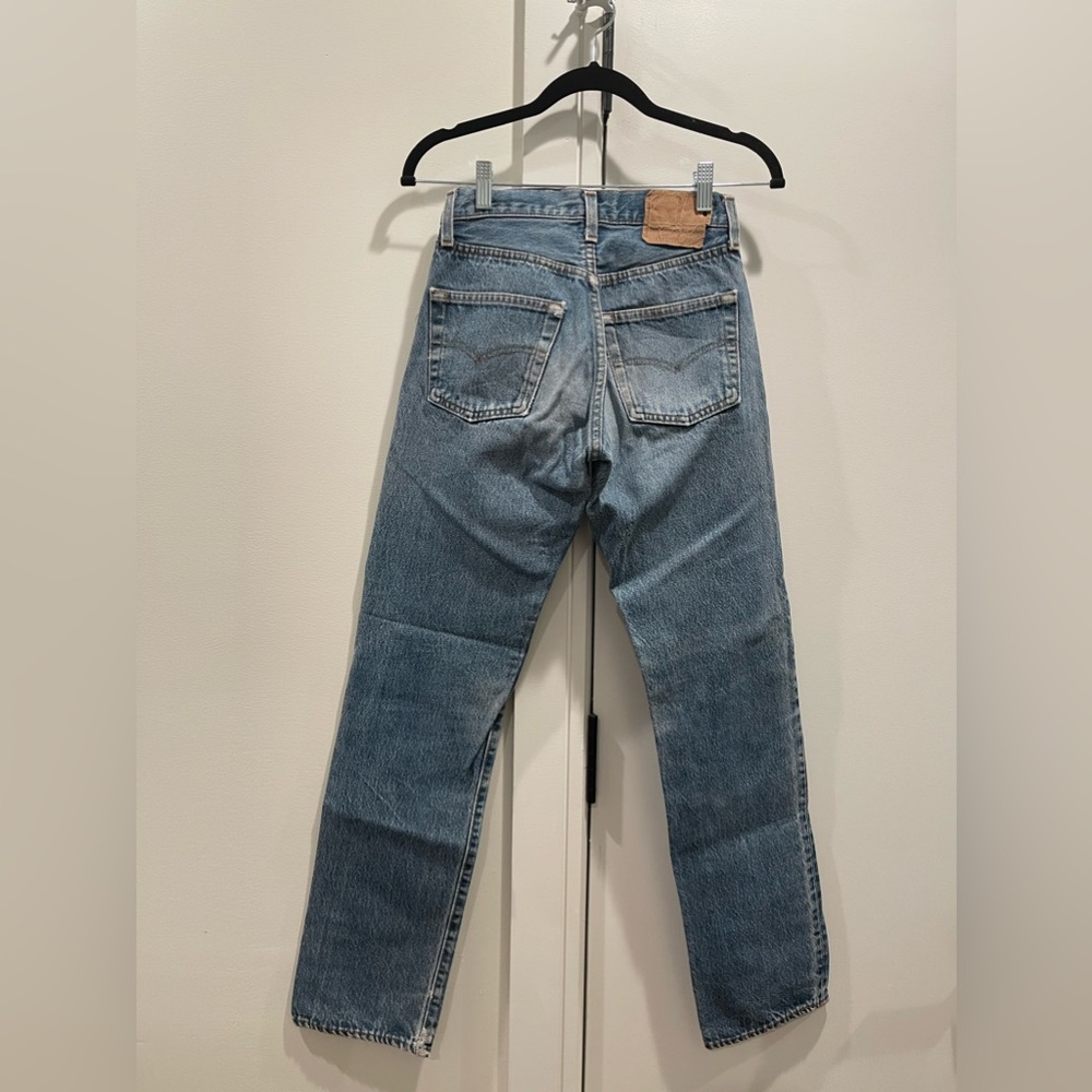 VINTAGE 501 Levi Button Fly Jeans 26 x 31